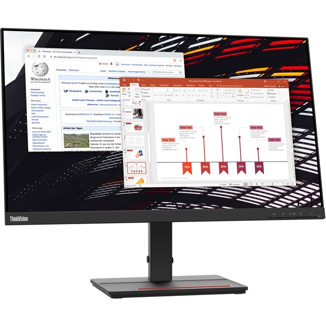 Lenovo Group Limited 62AEKAT2US TS S24e 20 23.8 HDMI Monitor